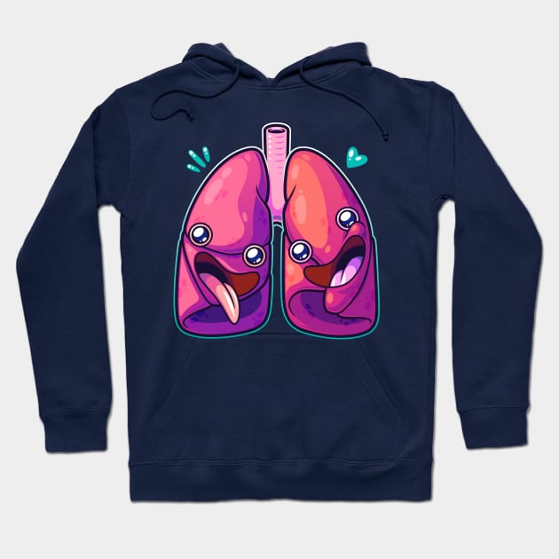 Happy Lungs Hoodie by ArtisticDyslexia